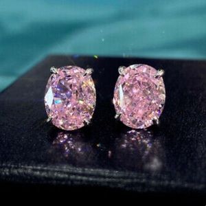 New Sterling silver diamond stud earrings